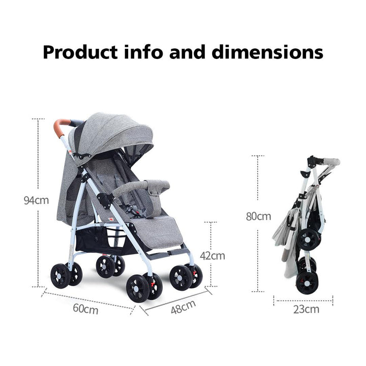 dreeba-one-click-baby-stroller-a1 - Zrafh.com - Your Destination for Baby & Mother Needs in Saudi Arabia