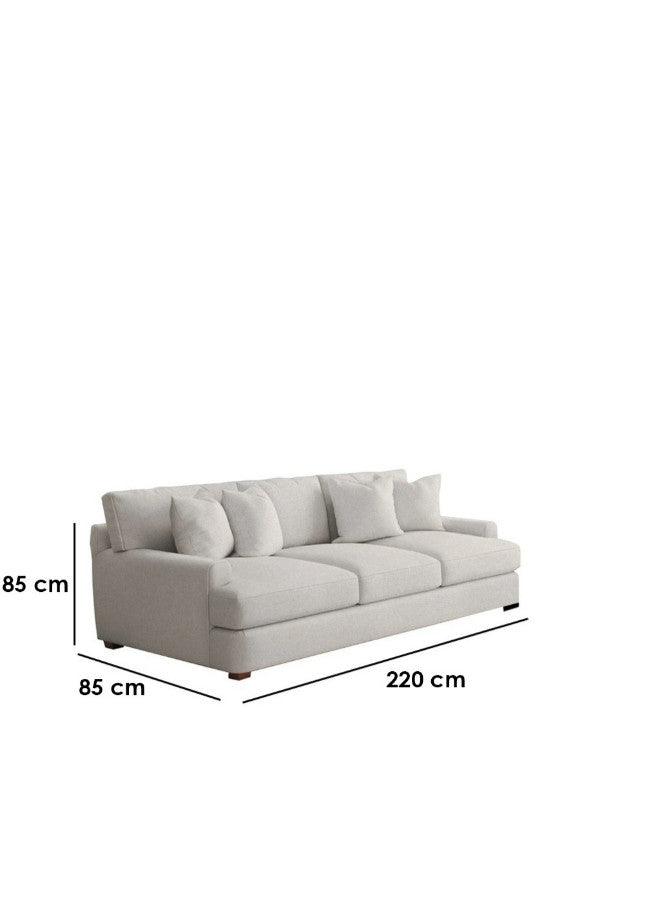 AlhomeThree-Seater Sofa - Gray - AL-158 - Zrafh.com - Your Destination for Baby & Mother Needs in Saudi Arabia