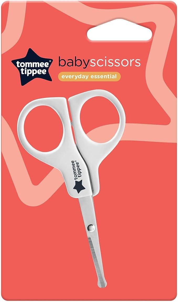 Tommee Tippee Essentials Baby Nail Scissors, Pack of 1- White - Zrafh.com - Your Destination for Baby & Mother Needs in Saudi Arabia