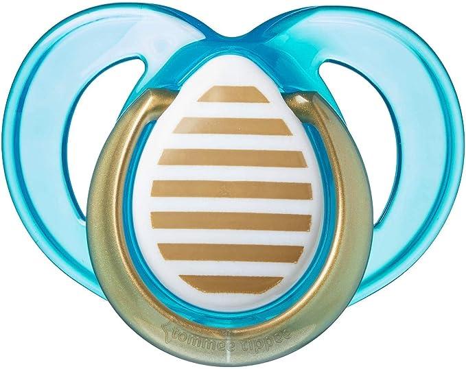 Tommee Tippee MODA Soother, (6-18 months), Pack of 2 -Boy - Zrafh.com - Your Destination for Baby & Mother Needs in Saudi Arabia