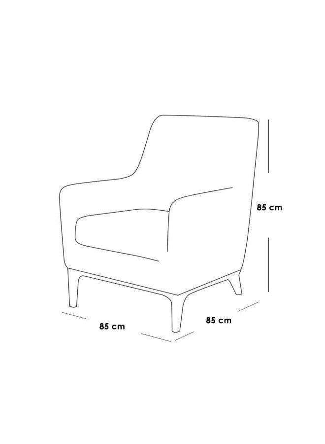Alhome Side Chair - 85x85x85 cm - Gray - AL-518 - Zrafh.com - Your Destination for Baby & Mother Needs in Saudi Arabia
