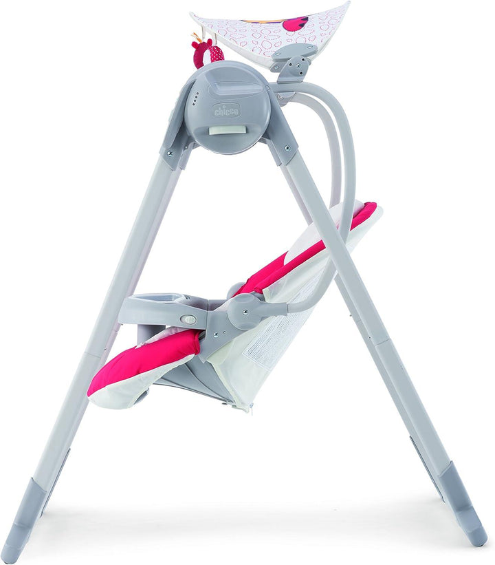 Chicco Swing Polly Swing Up, Red, 0 to 9 kg - Zrafh.com - Your Destination for Baby & Mother Needs in Saudi Arabia