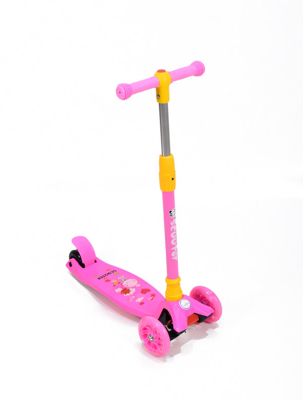Amla - Three Cover Scooter, Pink Flbb-501P - Zrafh.com - Your Destination for Baby & Mother Needs in Saudi Arabia