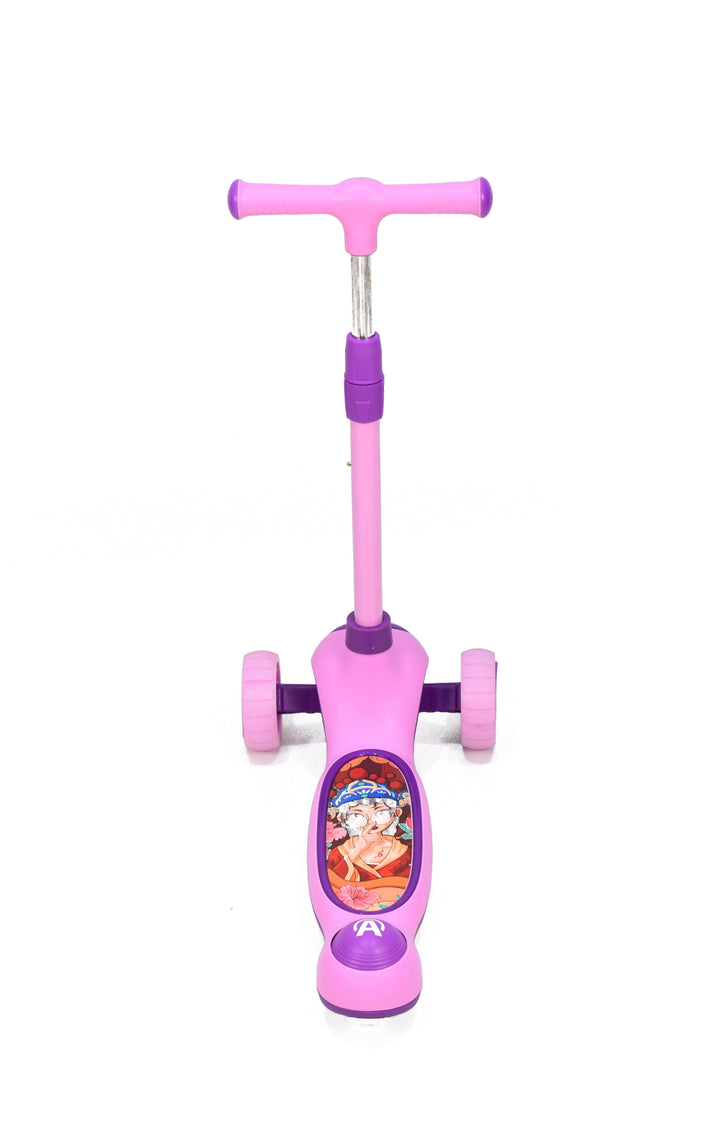 Amla - Three Cover Music Scooter, Pink Flbb-805P - Zrafh.com - Your Destination for Baby & Mother Needs in Saudi Arabia