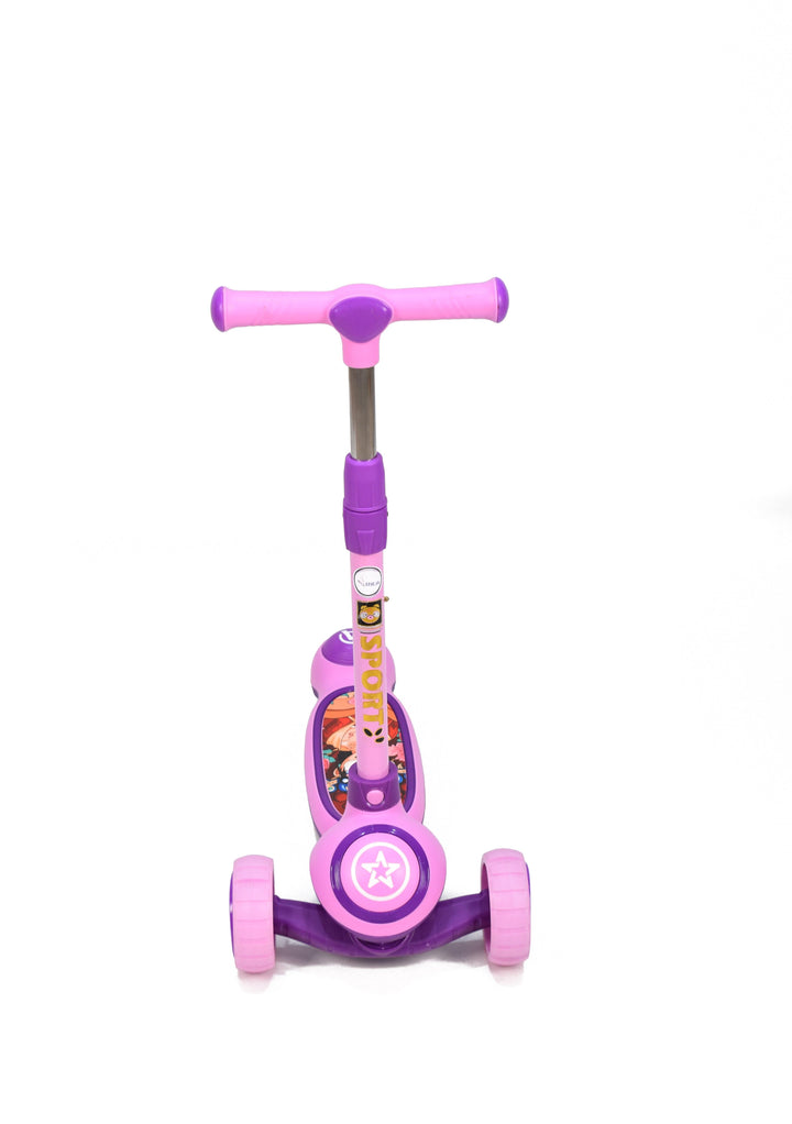 Amla - Three Cover Music Scooter, Pink Flbb-805P - Zrafh.com - Your Destination for Baby & Mother Needs in Saudi Arabia