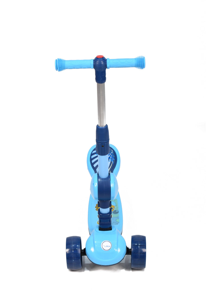 Amla - Scooter With Three Covers, Music, Blue Color Flbb-813B - Zrafh.com - Your Destination for Baby & Mother Needs in Saudi Arabia