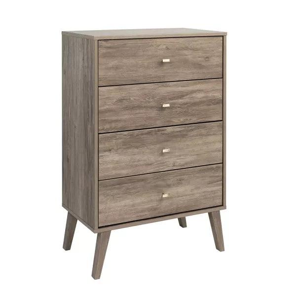 Alhome Brown Unit Drawers for Stylish Storage - Zrafh.com - Your Destination for Baby & Mother Needs in Saudi Arabia