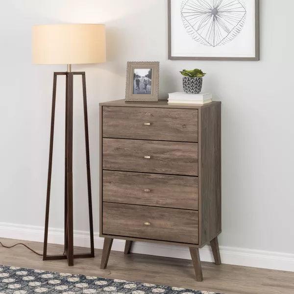 Alhome Brown Unit Drawers for Stylish Storage - Zrafh.com - Your Destination for Baby & Mother Needs in Saudi Arabia