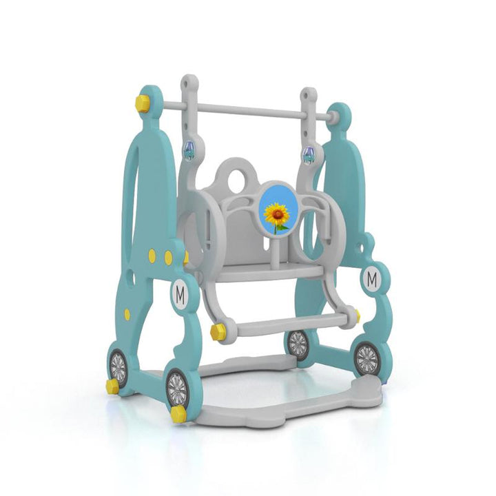 Dreeba 3-in-1 Kids Slide and Swing Playset With Basketball Hoop JW-301 - Zrafh.com - Your Destination for Baby & Mother Needs in Saudi Arabia