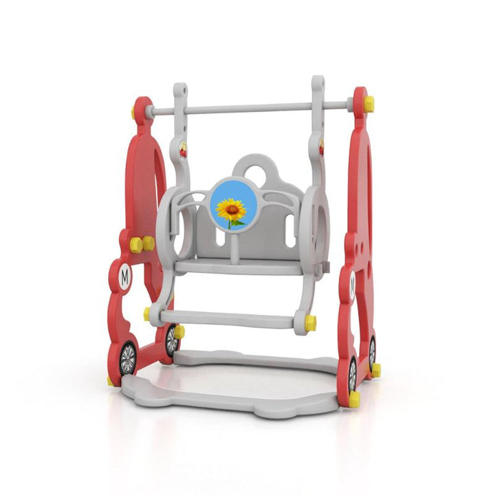 Dreeba 3-in-1 Kids Slide and Swing Playset With Basketball Hoop JW-301 - Zrafh.com - Your Destination for Baby & Mother Needs in Saudi Arabia