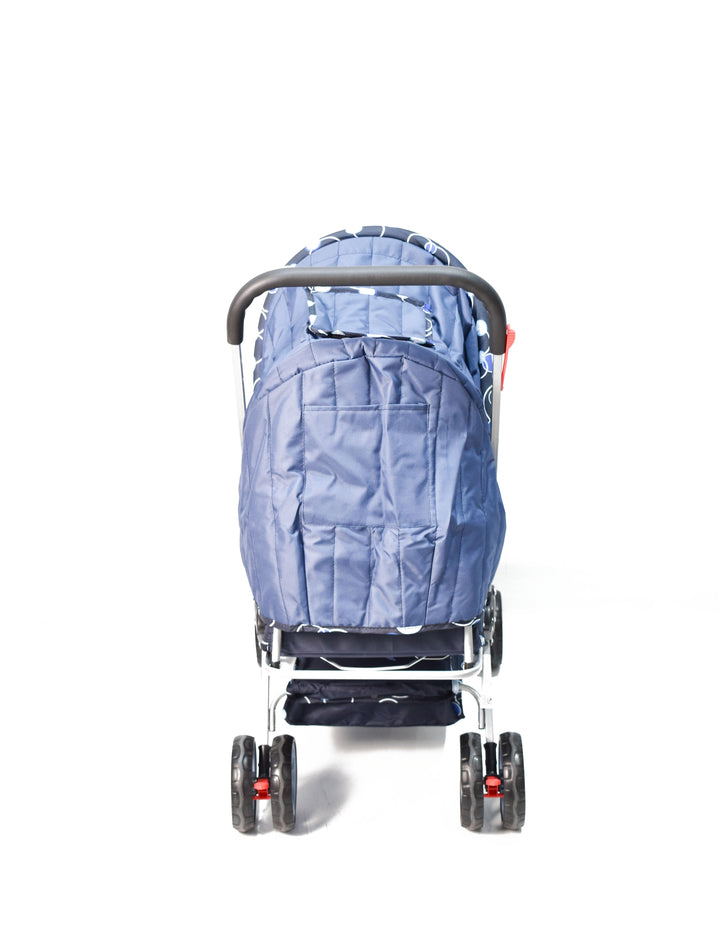 Amla Baby - Twin Stroller, Blue Color 2112B - Zrafh.com - Your Destination for Baby & Mother Needs in Saudi Arabia