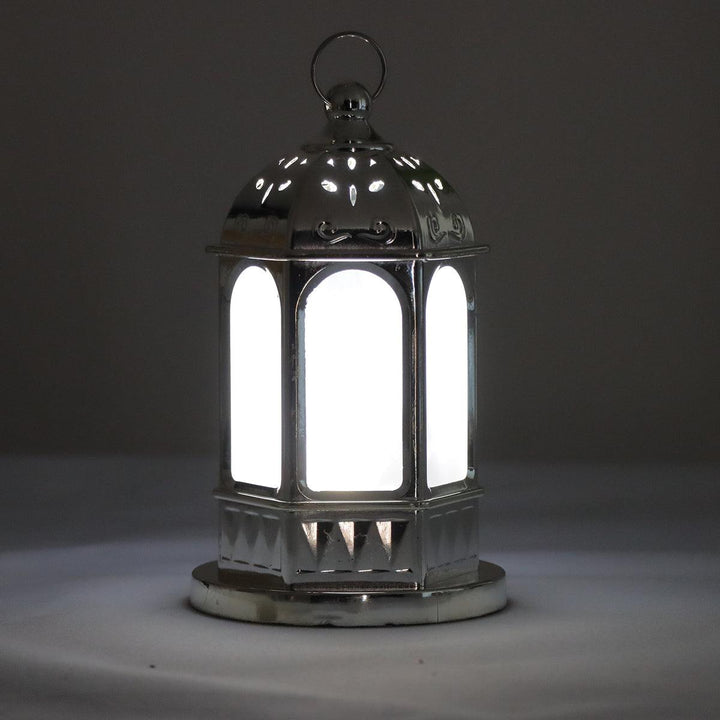 Family Ship Plastic Ramadan lantern with silver lighting - Zrafh.com - Your Destination for Baby & Mother Needs in Saudi Arabia