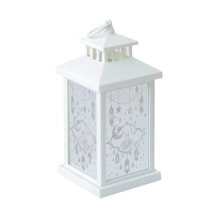 Family Ship Plastic Ramadan lantern with white lighting - Zrafh.com - Your Destination for Baby & Mother Needs in Saudi Arabia