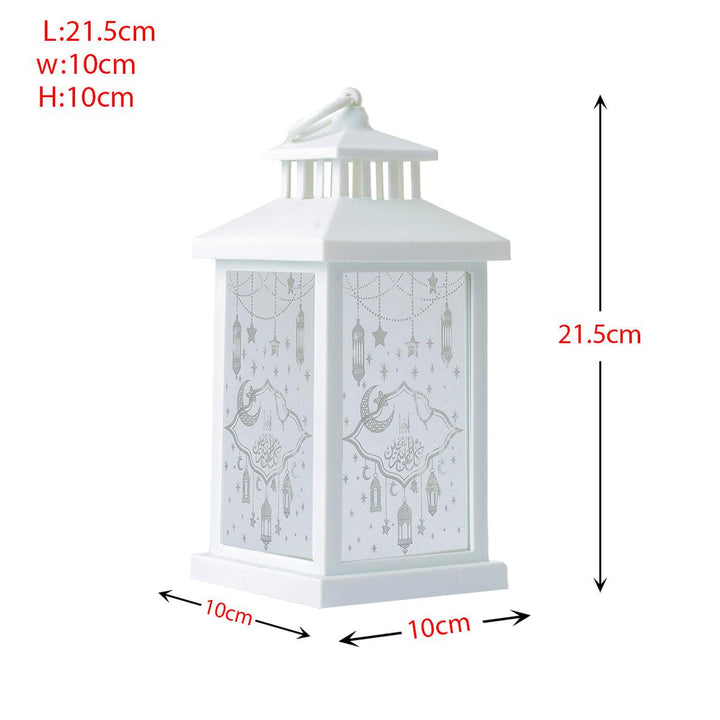 Family Ship Plastic Ramadan lantern with white lighting - Zrafh.com - Your Destination for Baby & Mother Needs in Saudi Arabia