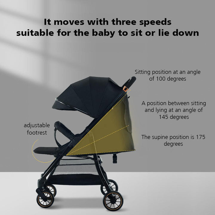 dreeba-one way-push-baby-stroller-m676 - Zrafh.com - Your Destination for Baby & Mother Needs in Saudi Arabia