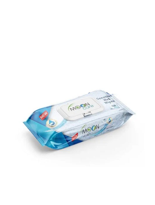 Mooncare Baby Sensitive Wipes - 120 Sheets