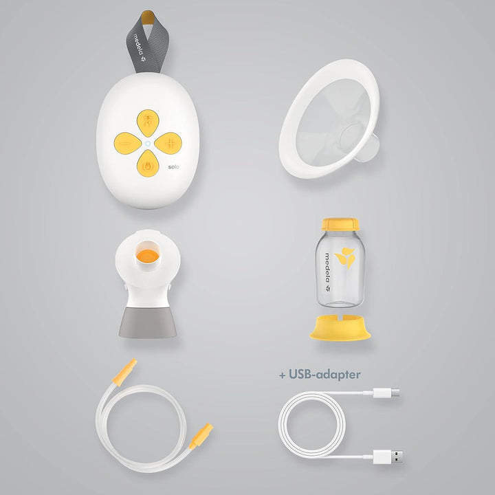 New Medela Solo Breast Pump – lightweight and easy to use single electric breast pump with Flex shields, providing more comfort and expressing more milk - Zrafh.com - Your Destination for Baby & Mother Needs in Saudi Arabia