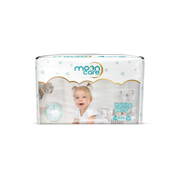 Mooncare Eco Package Panty Diapers - Maxi Size 4 - 30 Pieces - Zrafh.com - Your Destination for Baby & Mother Needs in Saudi Arabia