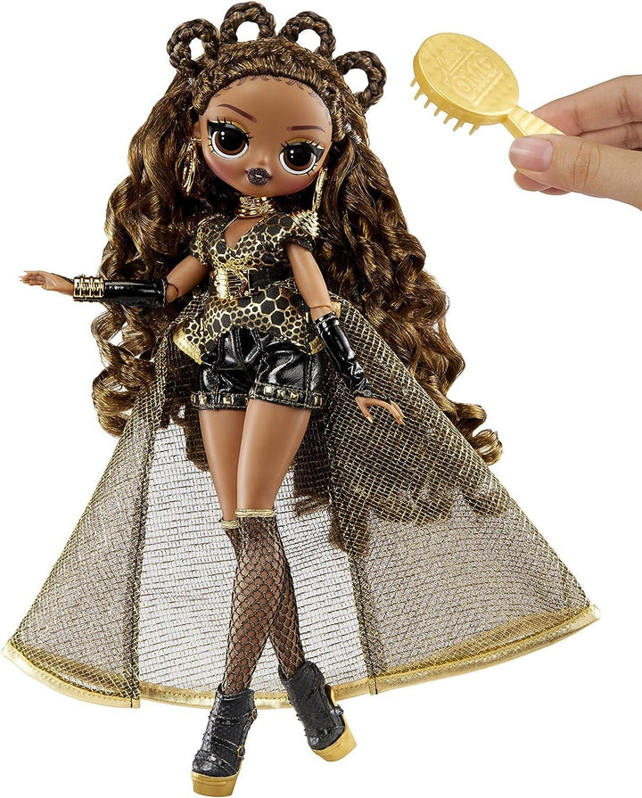 L.O.L. Surprise! 707 OMG Fierce Fashion Doll - Royal Bee, 11.5-inch Doll with Surprises Including Outfits and Accessories - Zrafh.com - Your Destination for Baby & Mother Needs in Saudi Arabia