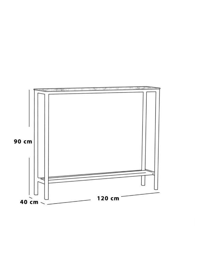 Alhome Entrance Table - 120x40x90 cm - Multi Color - AL-107 - Zrafh.com - Your Destination for Baby & Mother Needs in Saudi Arabia