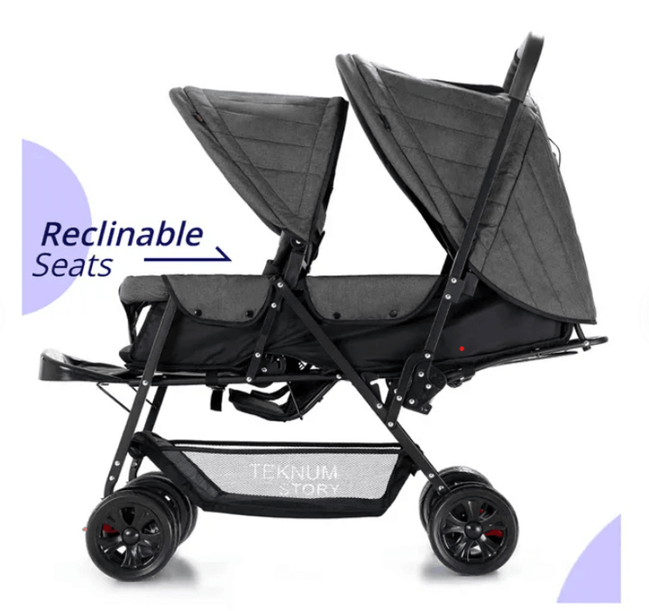 Teknum Double Baby Stroller - ZRAFH