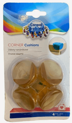 Canpol babies Plastic Corner Cushions 4 Pieces Set - ZRAFH