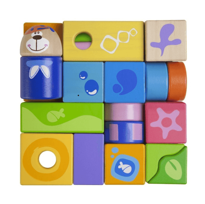 Chicco Toy Set of 23 Cubes - Zrafh.com - Your Destination for Baby & Mother Needs in Saudi Arabia