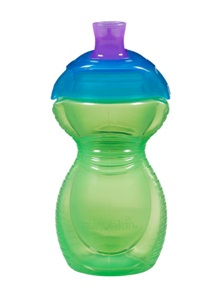 Munchkin Click Lock Sippy Cup Green - 266 ml - Zrafh.com - Your Destination for Baby & Mother Needs in Saudi Arabia