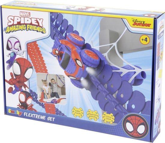 Dickie Spidey FleXtreme RennbahnSet 7600180918 - Zrafh.com - Your Destination for Baby & Mother Needs in Saudi Arabia