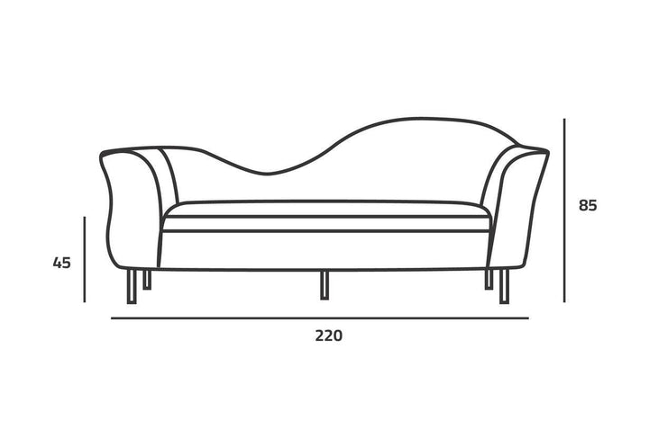 Oceanic Turquoise Velvet 3-Seater Sofa Swedish Wood By Alhome - Zrafh.com - Your Destination for Baby & Mother Needs in Saudi Arabia