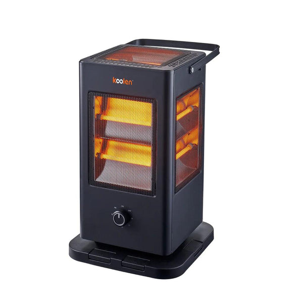 KOOLEN ELECTRIC HEATER FIVE FACES 2000W BLACK 807102053 - Zrafh.com - Your Destination for Baby & Mother Needs in Saudi Arabia
