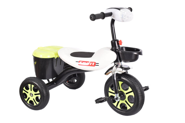 Amla - Black Tricycle YQM-1666BK - Zrafh.com - Your Destination for Baby & Mother Needs in Saudi Arabia