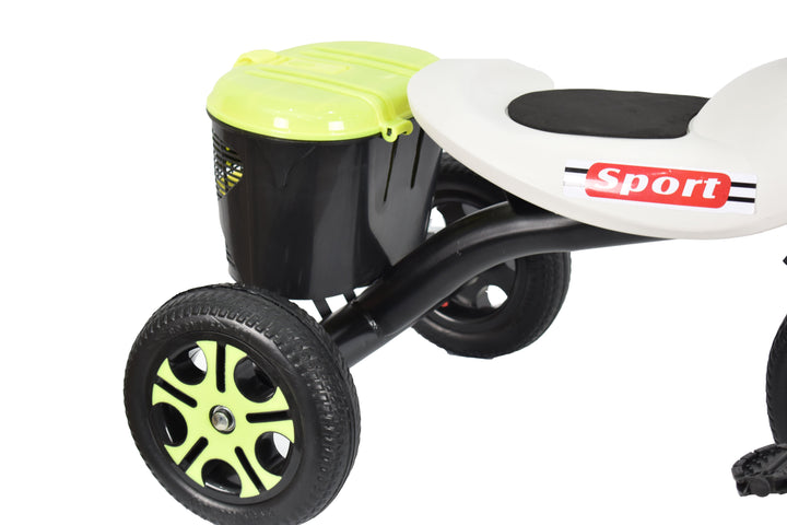 Amla - Black Tricycle YQM-1666BK - Zrafh.com - Your Destination for Baby & Mother Needs in Saudi Arabia