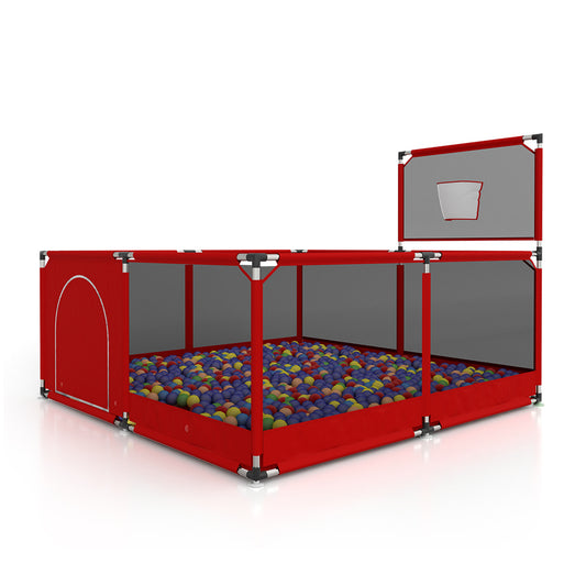 Dreeba Big Size Luxure Foldable Plastic Baby Playpen JN-162 - Zrafh.com - Your Destination for Baby & Mother Needs in Saudi Arabia