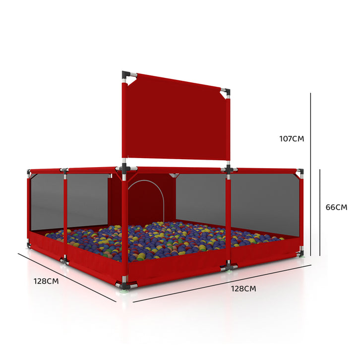 Dreeba Big Size Luxure Foldable Plastic Baby Playpen JN-162 - Zrafh.com - Your Destination for Baby & Mother Needs in Saudi Arabia