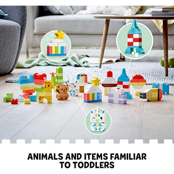 Lego Duplo Classic Creative Building Time - 120 Pieces - 6385793 - Zrafh.com - Your Destination for Baby & Mother Needs in Saudi Arabia