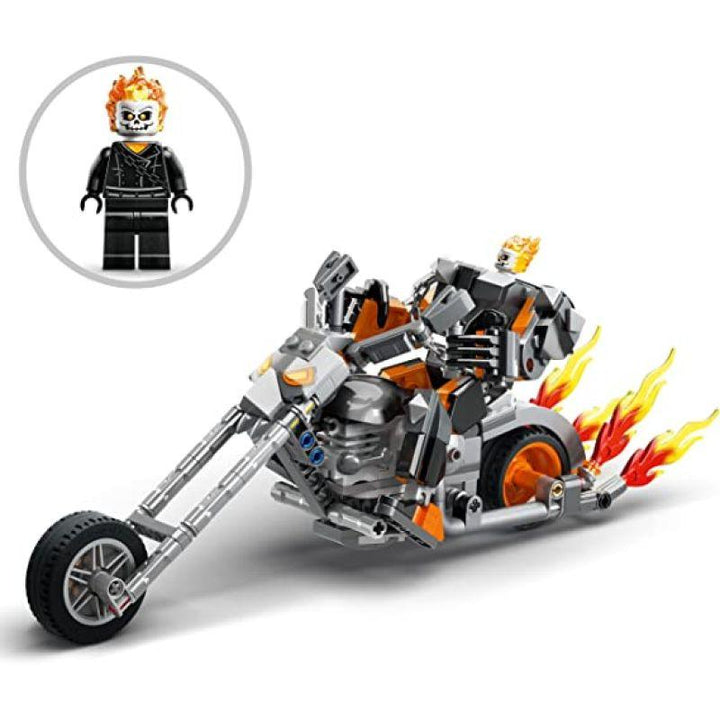 Lego Marvel Ghost Rider Mech & Bike Buildable Toy Set - 264 Pieces - LEGO-6427723 - Zrafh.com - Your Destination for Baby & Mother Needs in Saudi Arabia