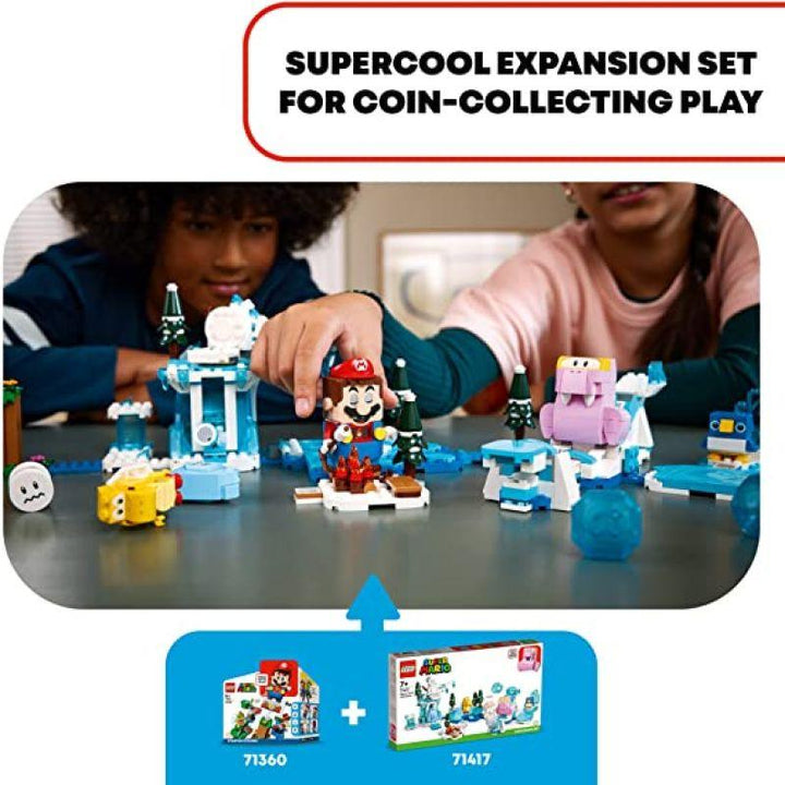 Lego Super Mario Fliprus Snow Adventure Expansion Set - 567 Pieces - LEGO-6425883 - Zrafh.com - Your Destination for Baby & Mother Needs in Saudi Arabia