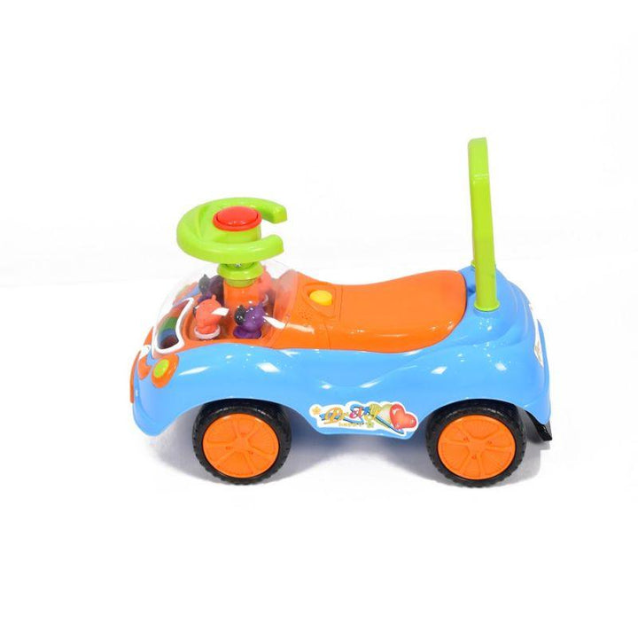 Amla Children's Push Car With Music - Q07-1 - Zrafh.com - Your Destination for Baby & Mother Needs in Saudi Arabia