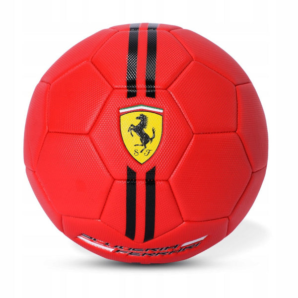 Ferrari Football - Red with Stripes - 5 inches - Zrafh.com - Your Destination for Baby & Mother Needs in Saudi Arabia