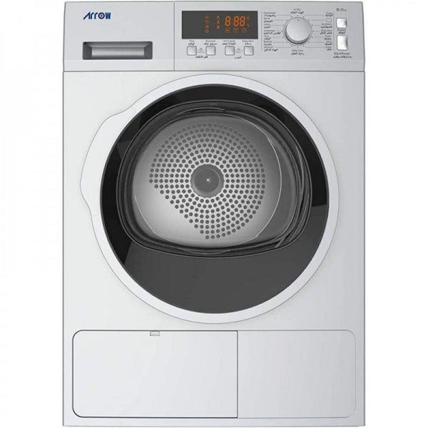 Arrow Clothes Dryer 8 kg - White - RO-08GDC - Zrafh.com - Your Destination for Baby & Mother Needs in Saudi Arabia