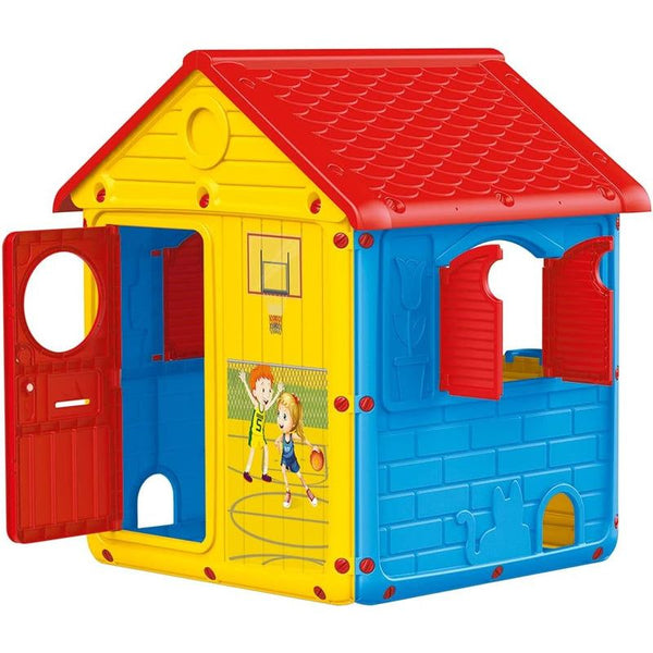 Dolu City House For Toddlers - 132x104x104 cm - Multicolor - Zrafh.com - Your Destination for Baby & Mother Needs in Saudi Arabia