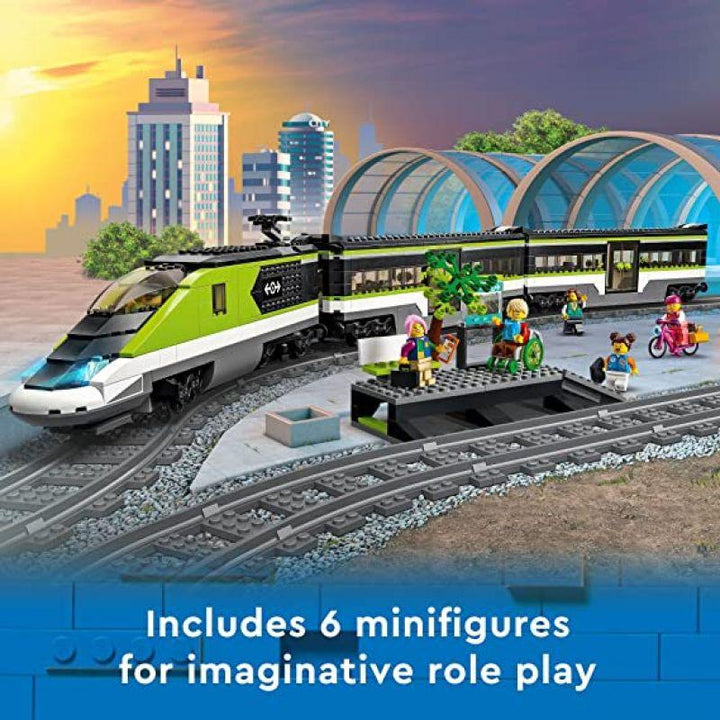 Lego City Express Passenger Train - 2 trainers and 24 track pieces toy - 6379645 - Zrafh.com - Your Destination for Baby & Mother Needs in Saudi Arabia