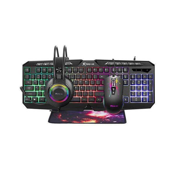 Xtrike-Me Wired 4 in 1 gaming combo - ME CMX-410 EN