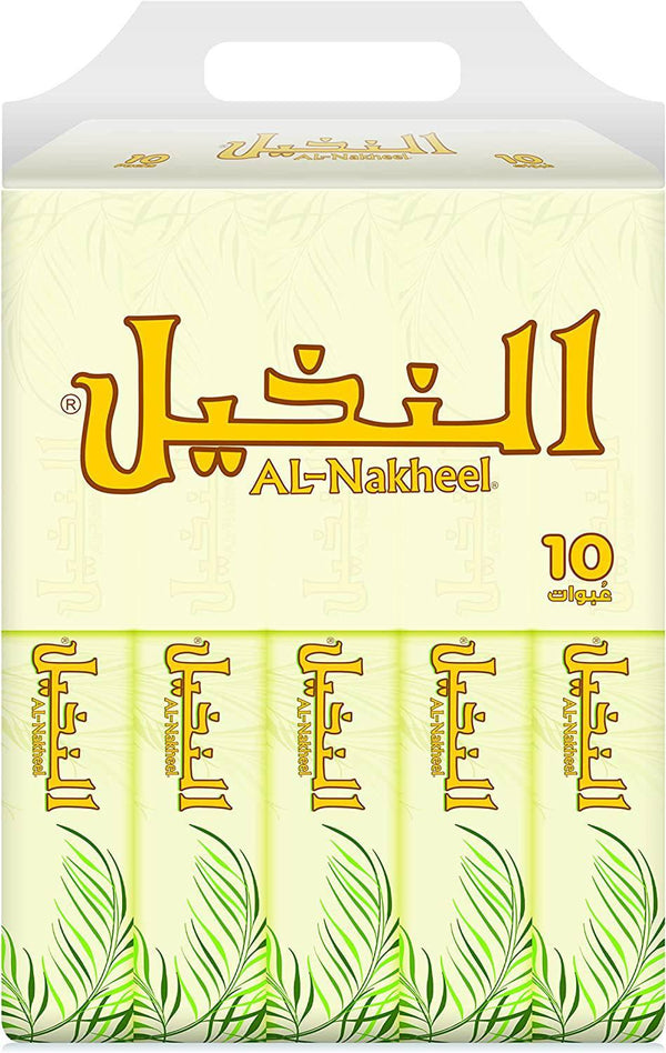 AL Nakheel Facial Tissues, 150 Sheets x 2 Ply, 10 Soft Packs - ZRAFH