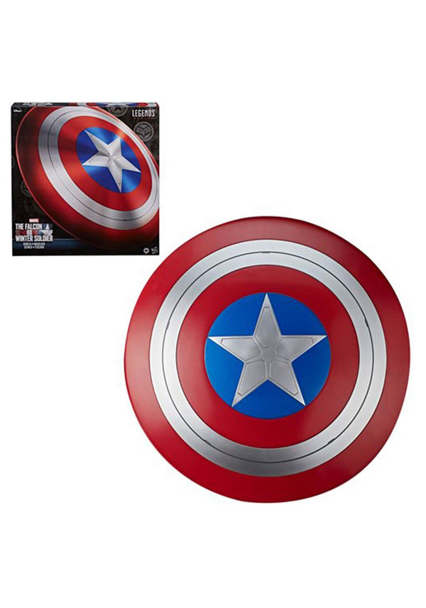 Marvel Legends Series Falcon and Winter Soldier Captain America Premium Role Play Shield for Ages 18 and Up - Zrafh.com - Your Destination for Baby & Mother Needs in Saudi Arabia