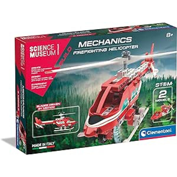 Clementoni Helicopter Building Toy - 160 Pieces - Zrafh.com - Your Destination for Baby & Mother Needs in Saudi Arabia