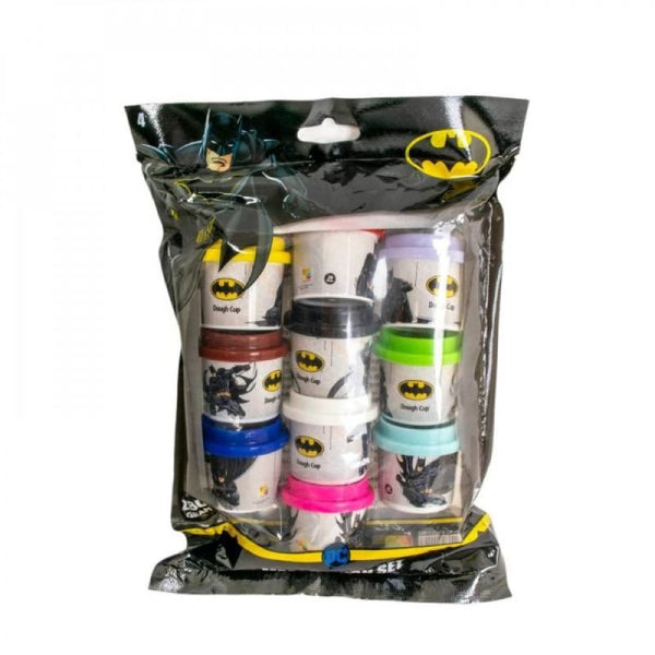 Dough Mega Batman Set 10 Color Cup 28 Gram Each - Zrafh.com - Your Destination for Baby & Mother Needs in Saudi Arabia