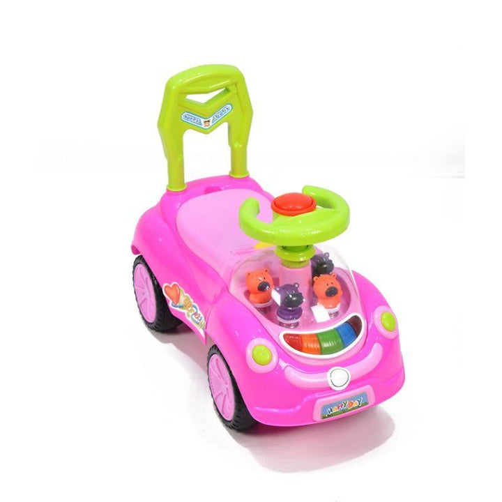 Amla Children's Push Car With Music - Q07-1 - Zrafh.com - Your Destination for Baby & Mother Needs in Saudi Arabia