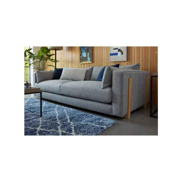 Alhome 4 Seater sofa 300x85x85 cm - Grey - AL-746 - Zrafh.com - Your Destination for Baby & Mother Needs in Saudi Arabia